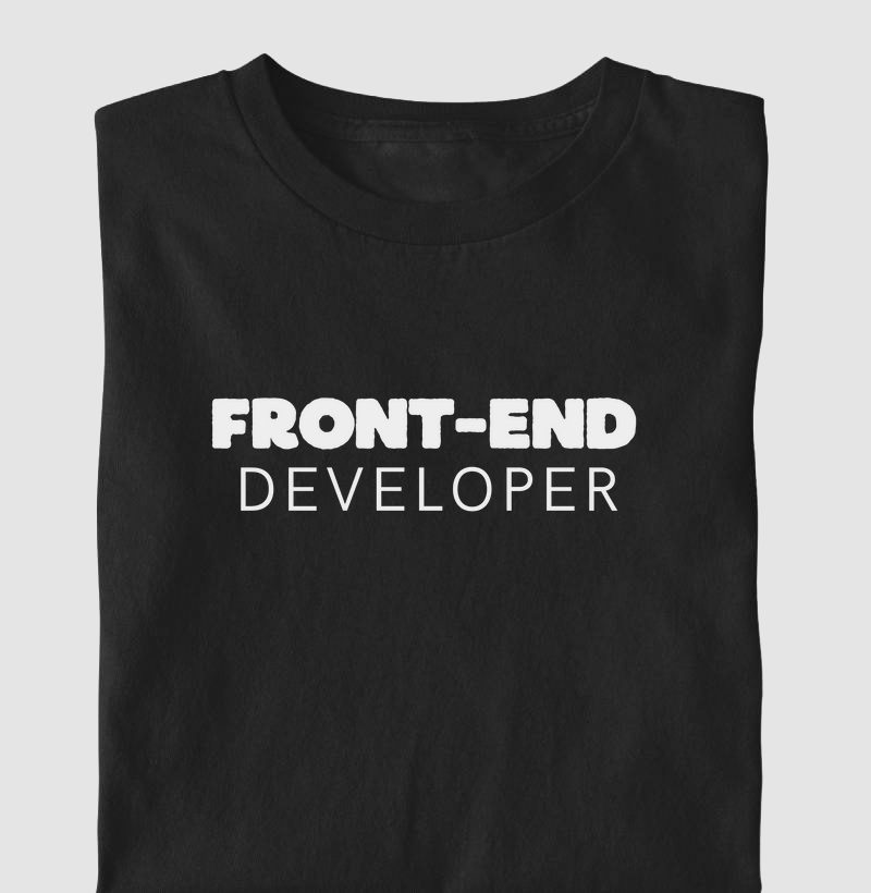 Camiseta Front-End Developer