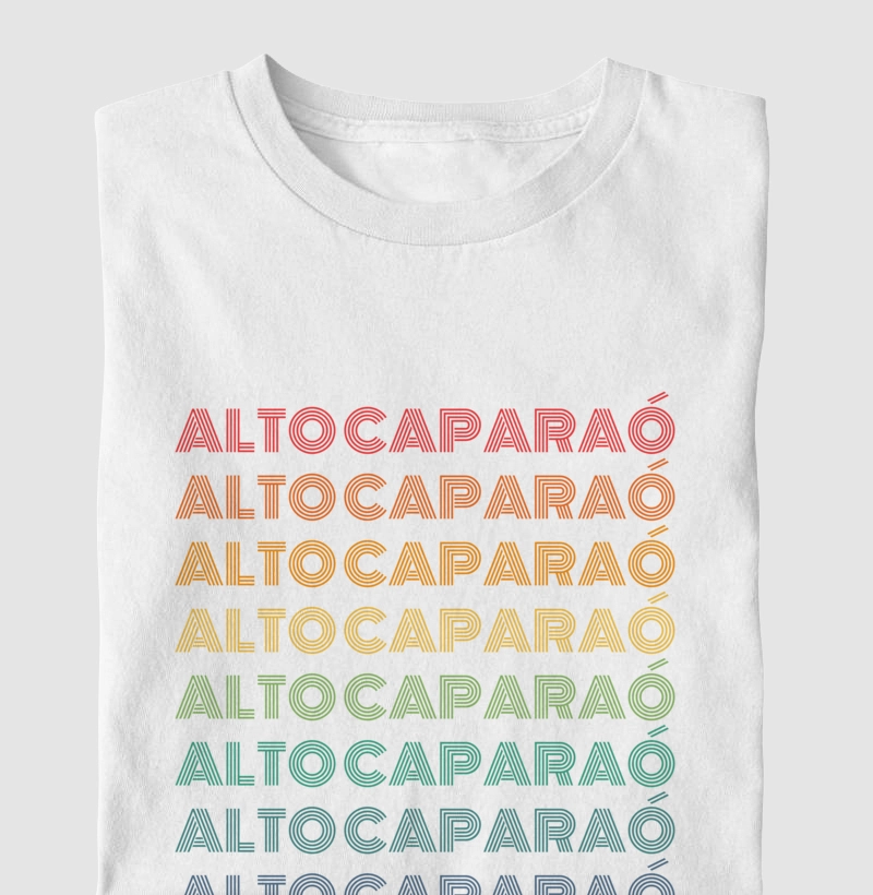 Alto Caparaó Letreiro Retrô