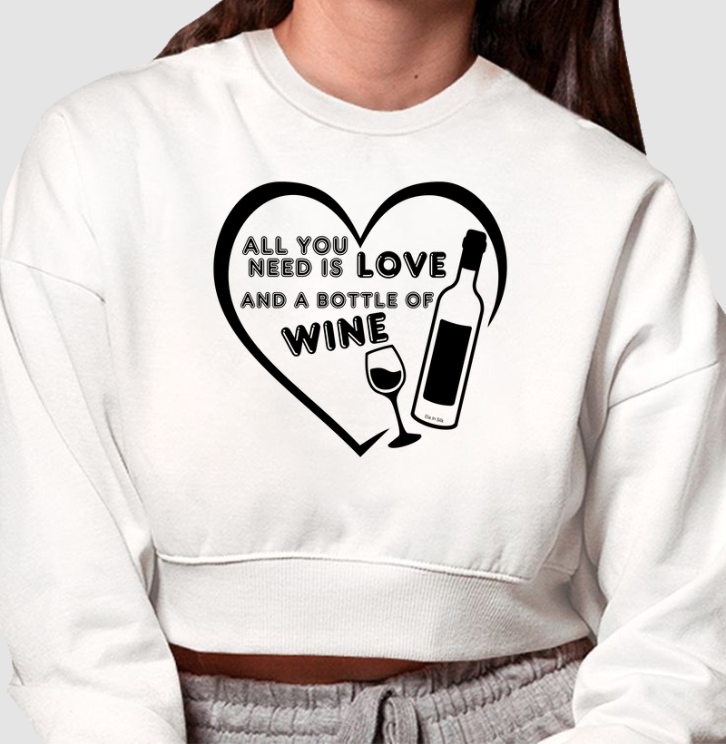 All you need is love and a bottle of wine