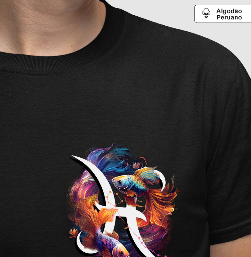 Signo de Peixes Minimalista ♓
