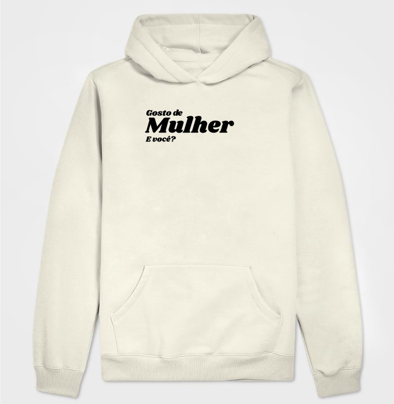 Gosto de mulher. E você?