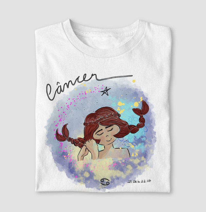 T shirt câncer