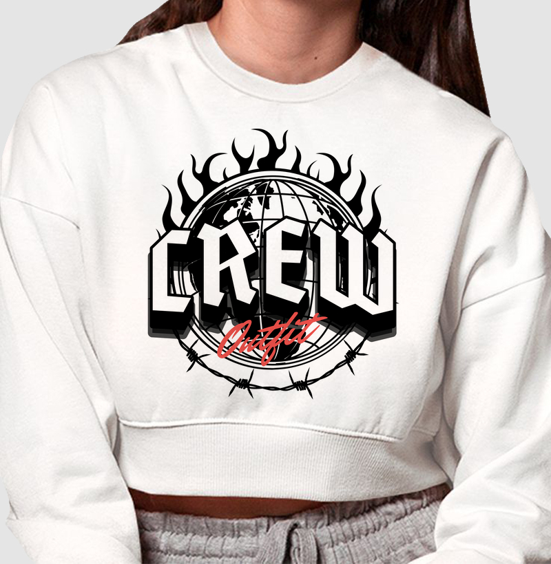 Cropped Moletom - Big Crew