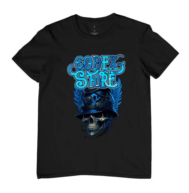 CAMISETA SKULL STEAMPUNK