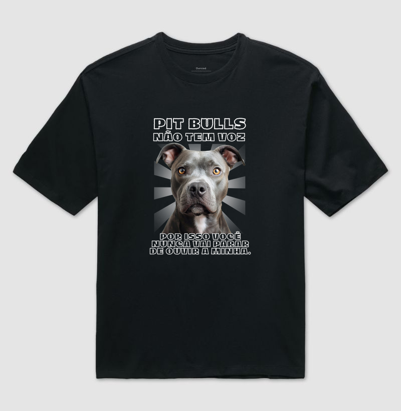 PIT BULLS NÃO TEM VOZ POR ISSO VOCÊ NUNCA VAI PARAR OUVIR A MINHA