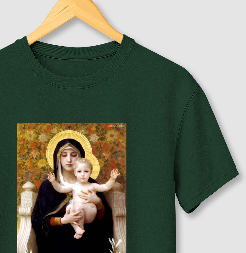 A Virgem dos Lírios - Willian-Adolphe Bouguereau