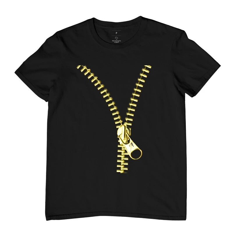 Camiseta Masculina  Zíper J