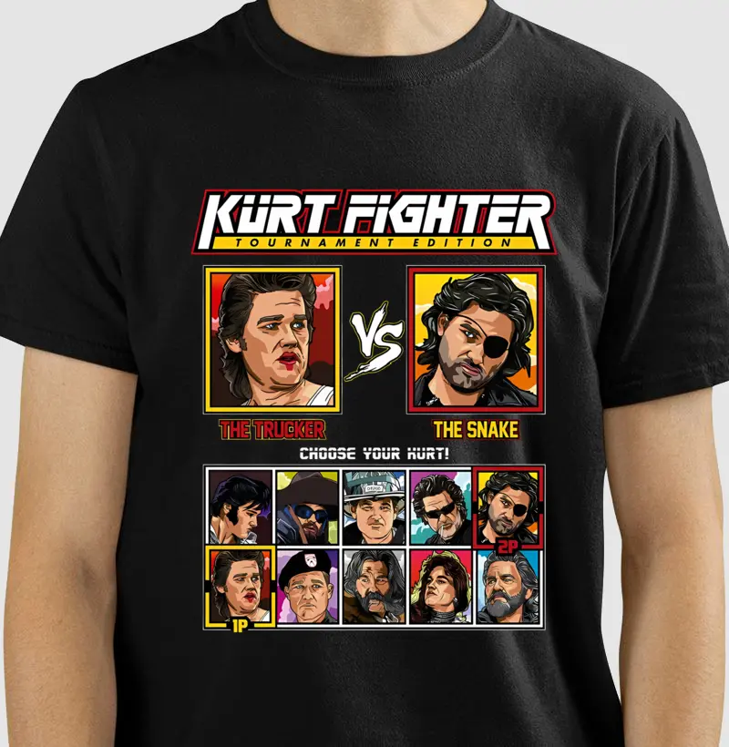 🎮 Camiseta Kurt Fighter – Tournament Edition