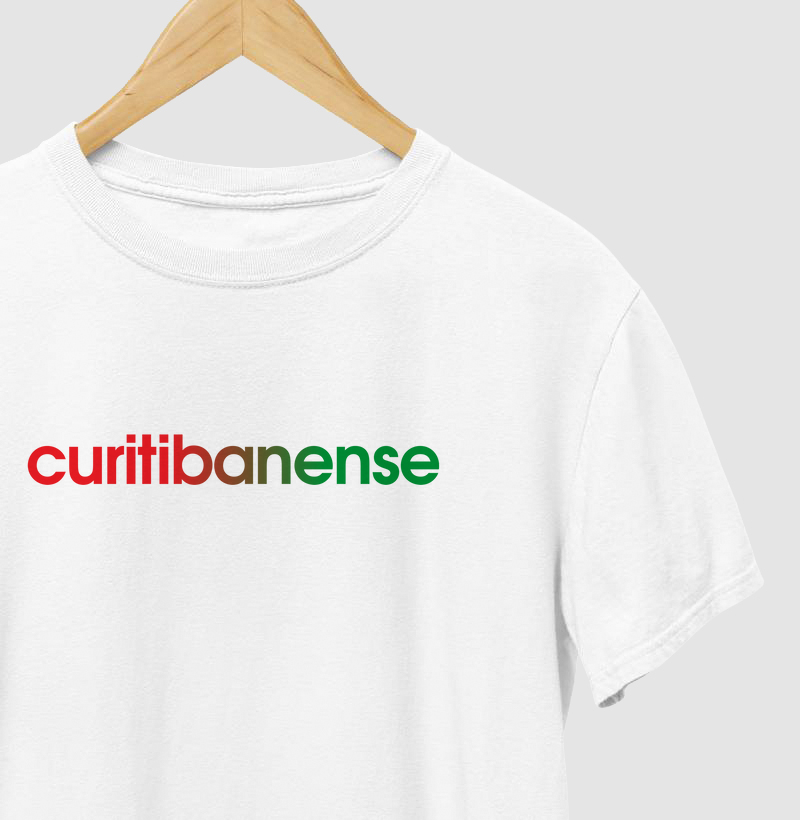 Camiseta Curitibanense Cores da Bandeira