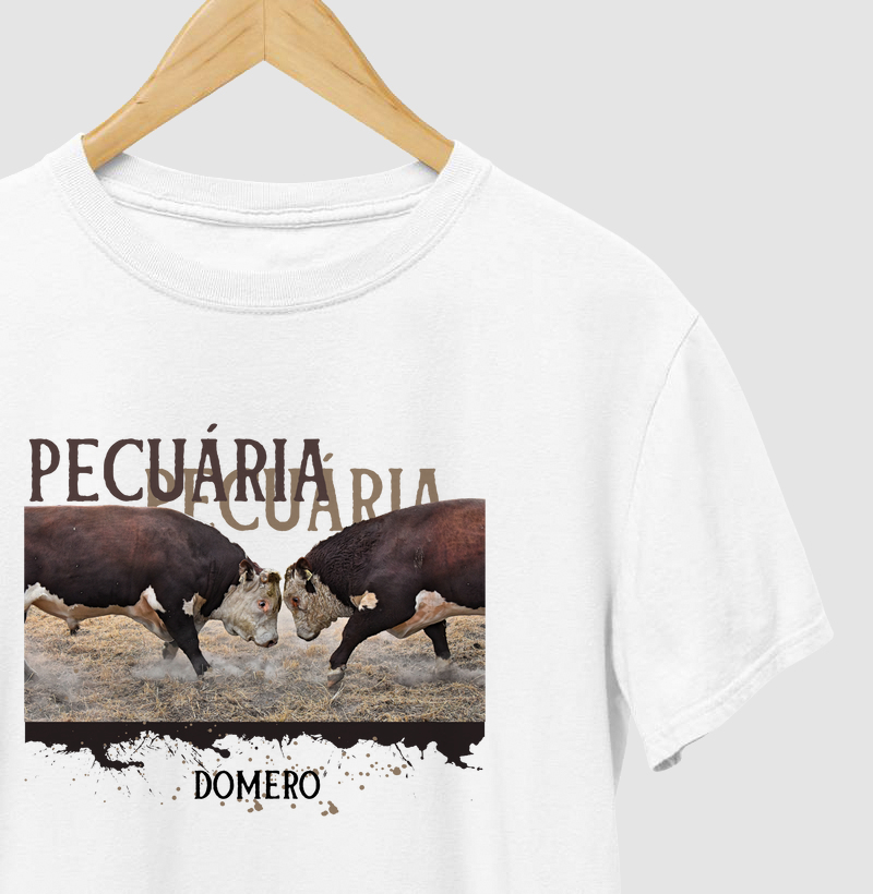 camiseta pecuária/hereford