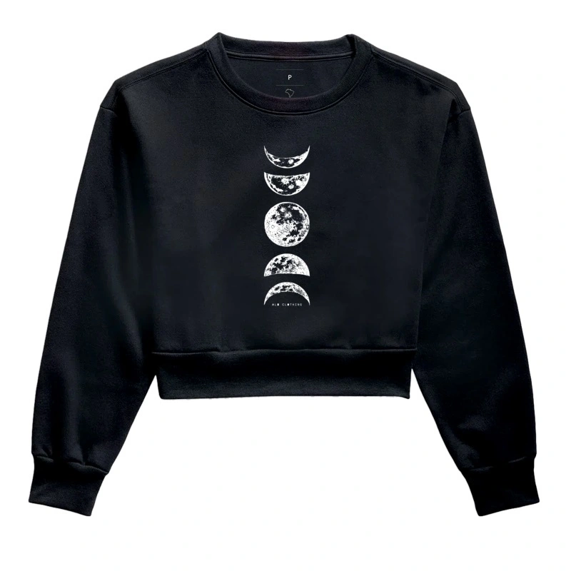 Moletom Cropped Moon