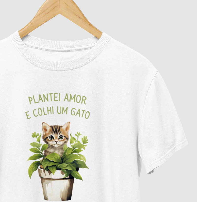 Plantei Amor - Gato Tigrado