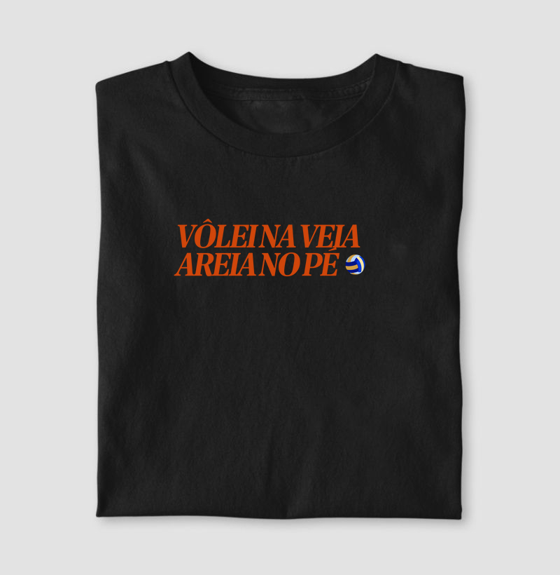 Vôlei na veia, areia no pé