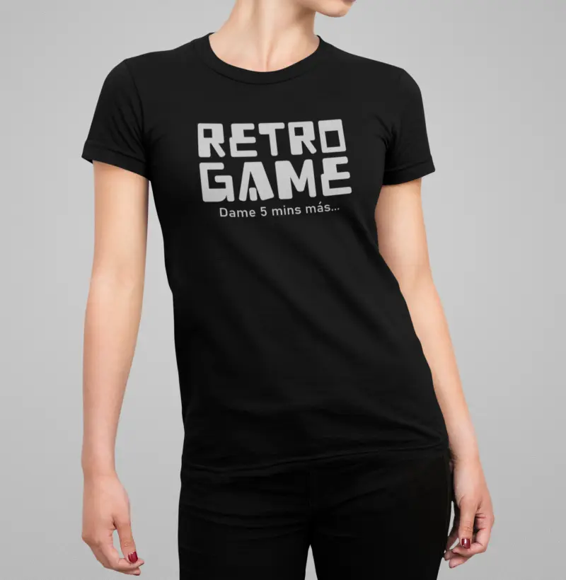 Camiseta Feminina - Retro Game - Código: N25D14