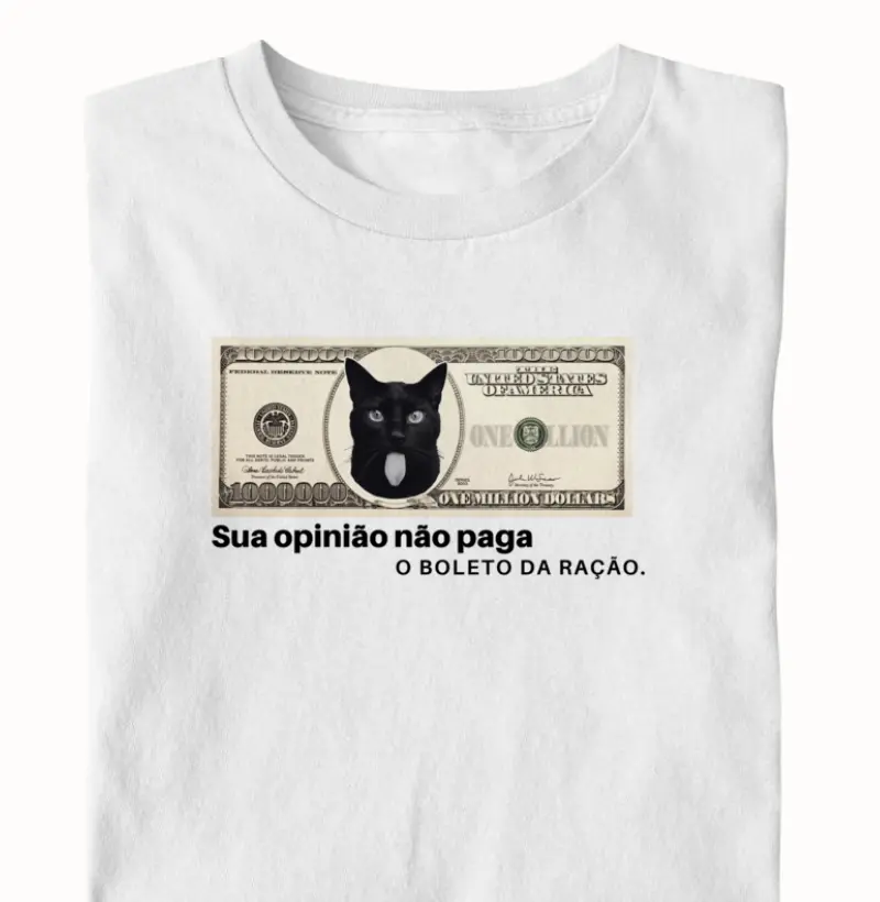 Boleto da ração - gato