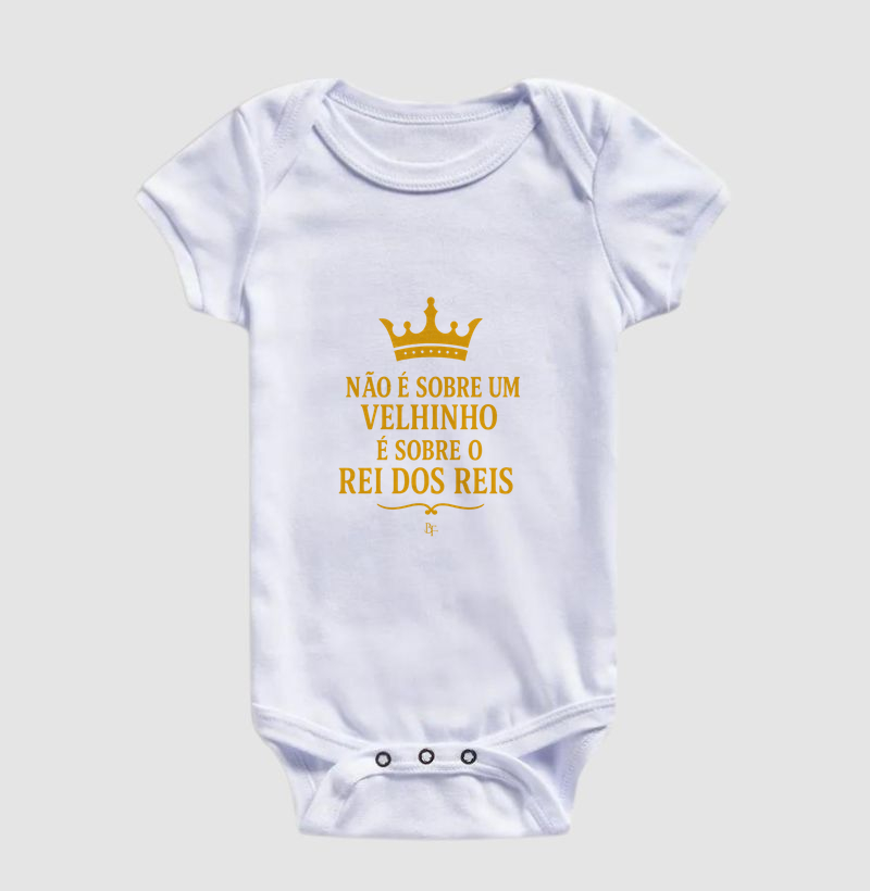 Não é sobre um velhinho, é sobre o Rei dos reis.