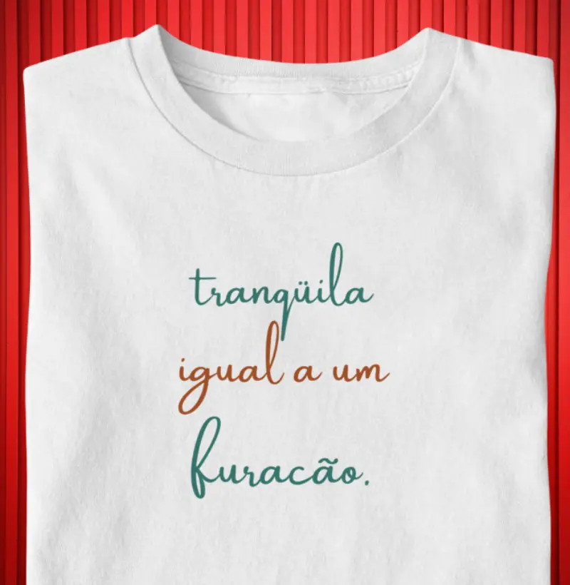 Tranquila igual a um furacão