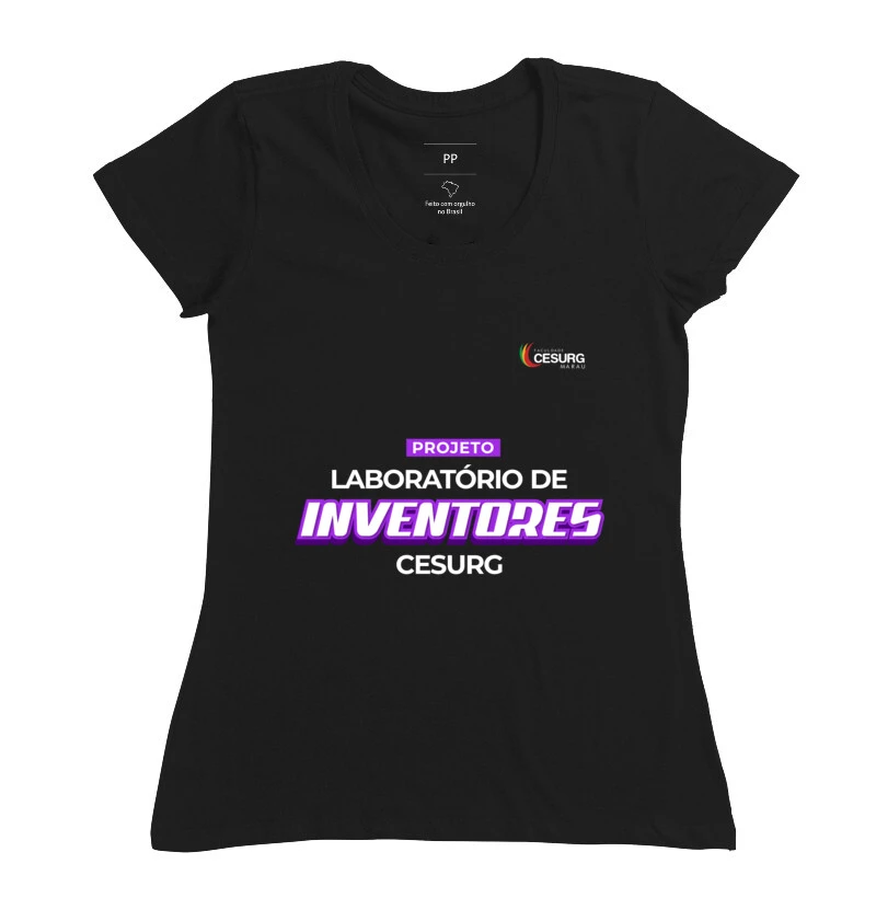 Camiseta Laboratório de Inventores