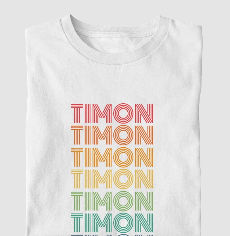 Timon Letreiro Retrô
