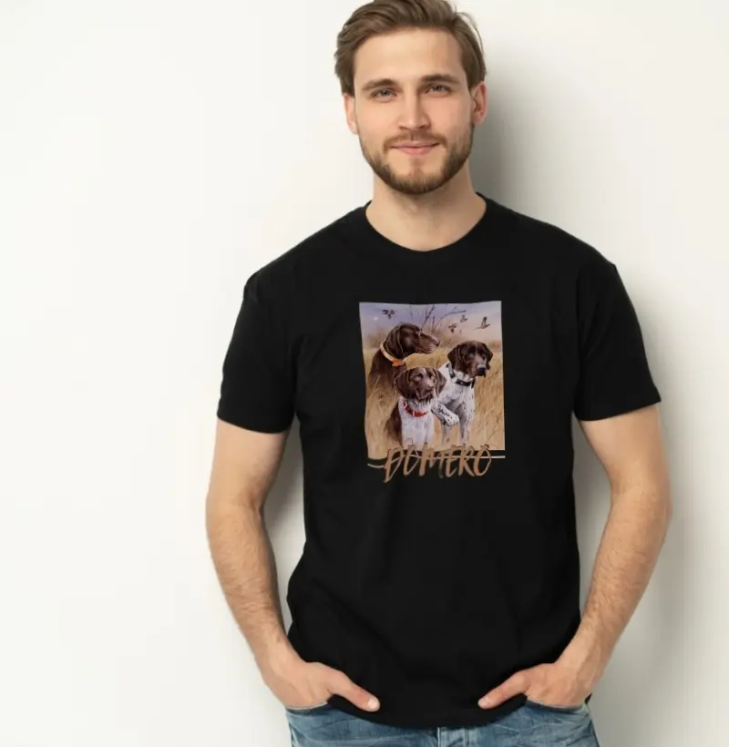 camiseta cães de caça