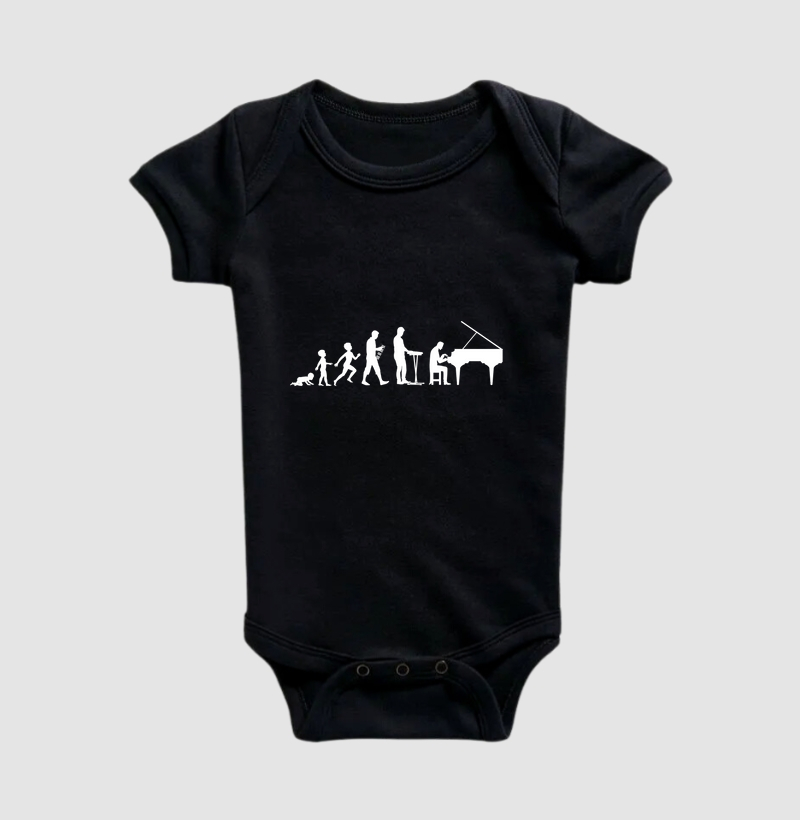 Evolução Tecladista/Pianista - instrumento (body infantil)