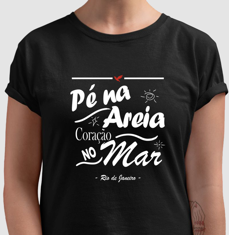 Pé na Areia, Coração no mar.
