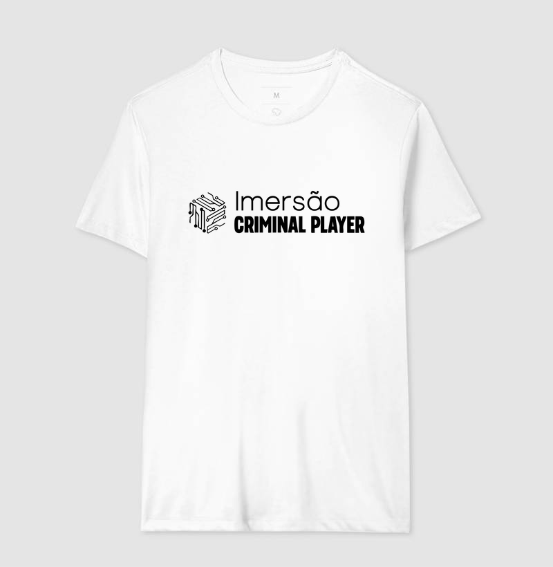 Camiseta Imersão Temática Criminal Player