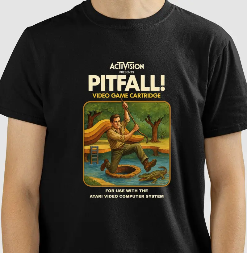 Camiseta PITFALL! - Atari Legend
