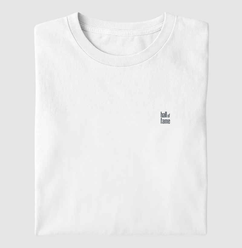 Camiseta estampada hall of fame