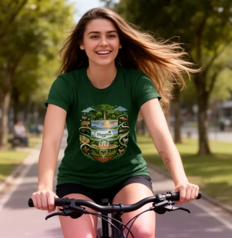 Levo a Amazônia no peito 