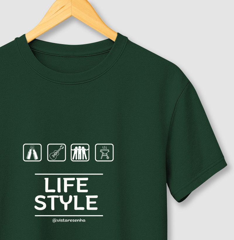 Camiseta Life Style - Resenha 
