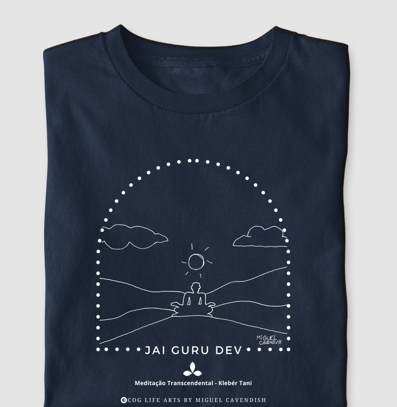 Camiseta Adulto Paz Interior by Miguel Cavendish