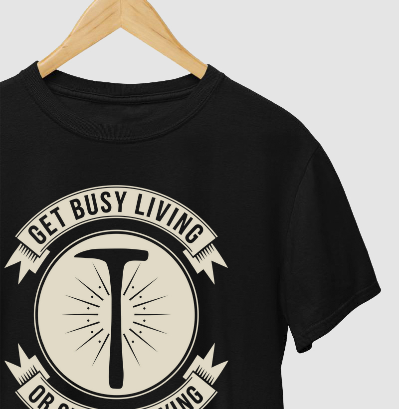 Get busy living