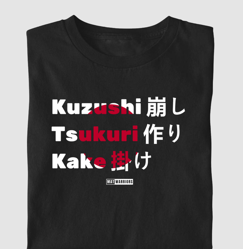 KUZUSHI - TSUKURI - KAKE