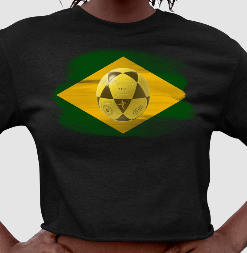 Cropped o futevôlei é brasileiro