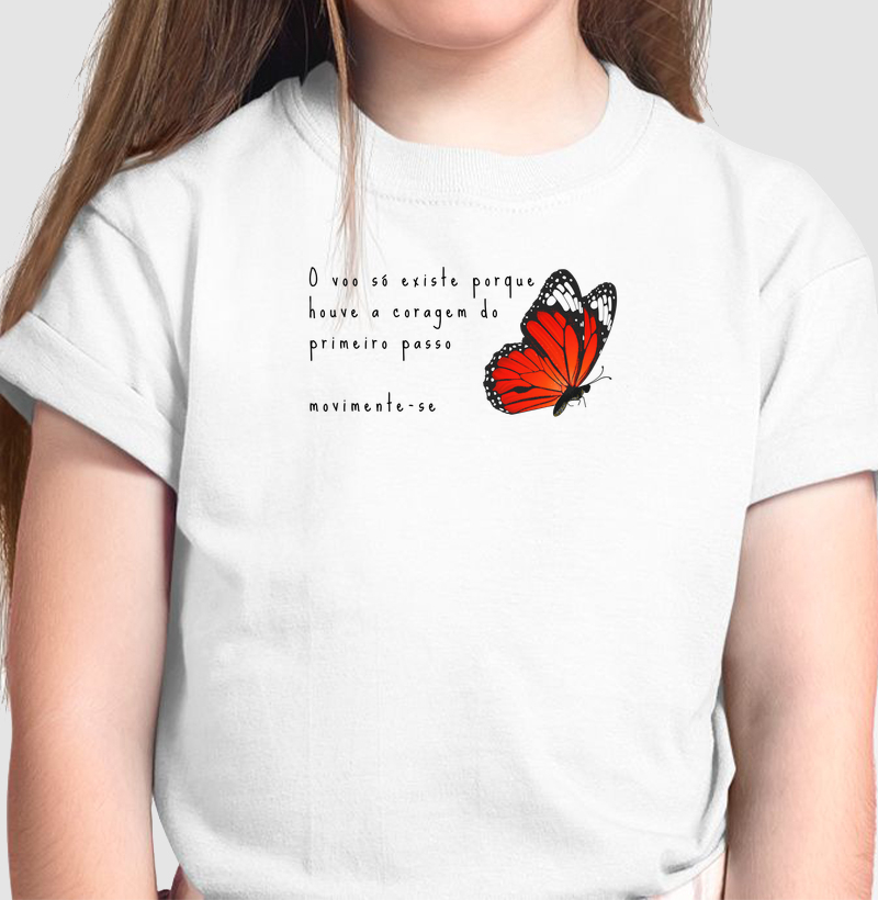 O voo só existe porque houve a coragem do primeiro passo