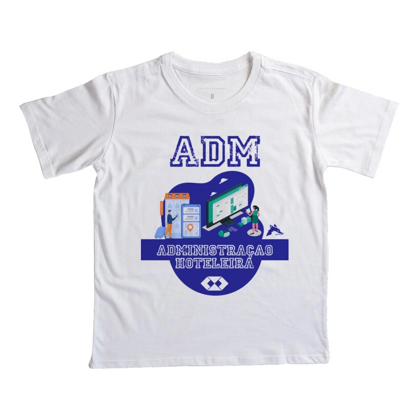 Camiseta Infantil Administração Hoteleira 0082