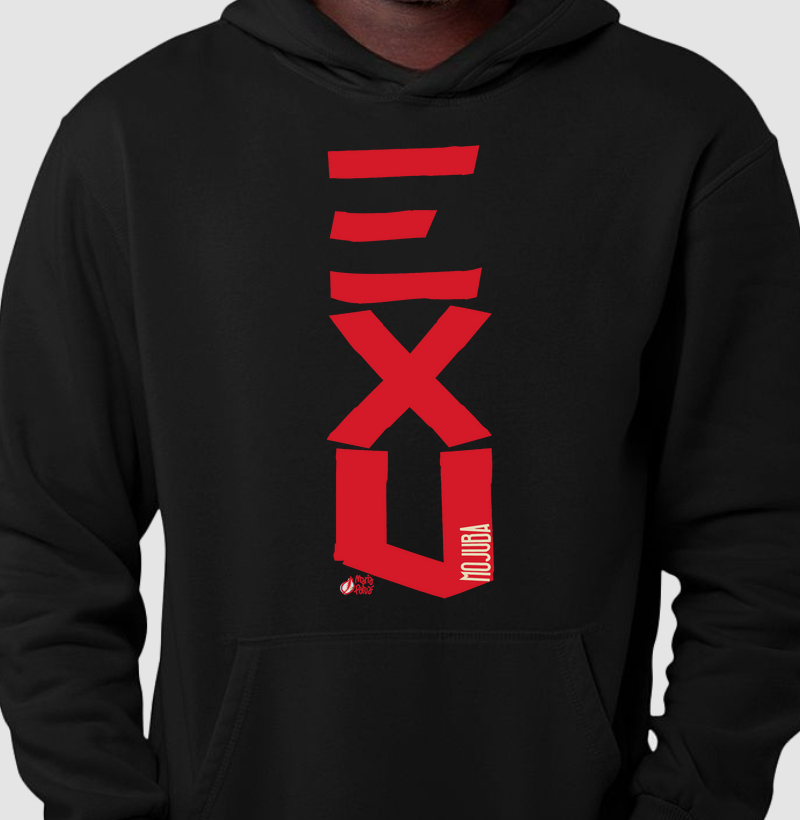 Hoodie Moletom Exu Mojubá Red Maria Patuá