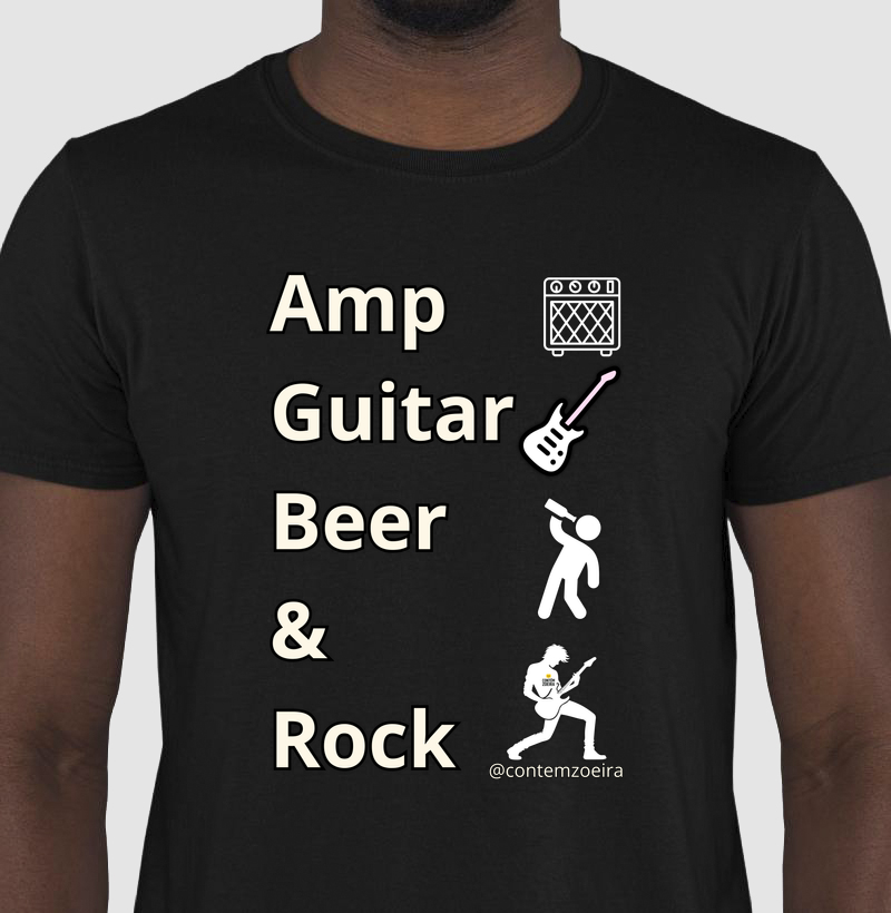 Amp, Guitar, Beer and Rock