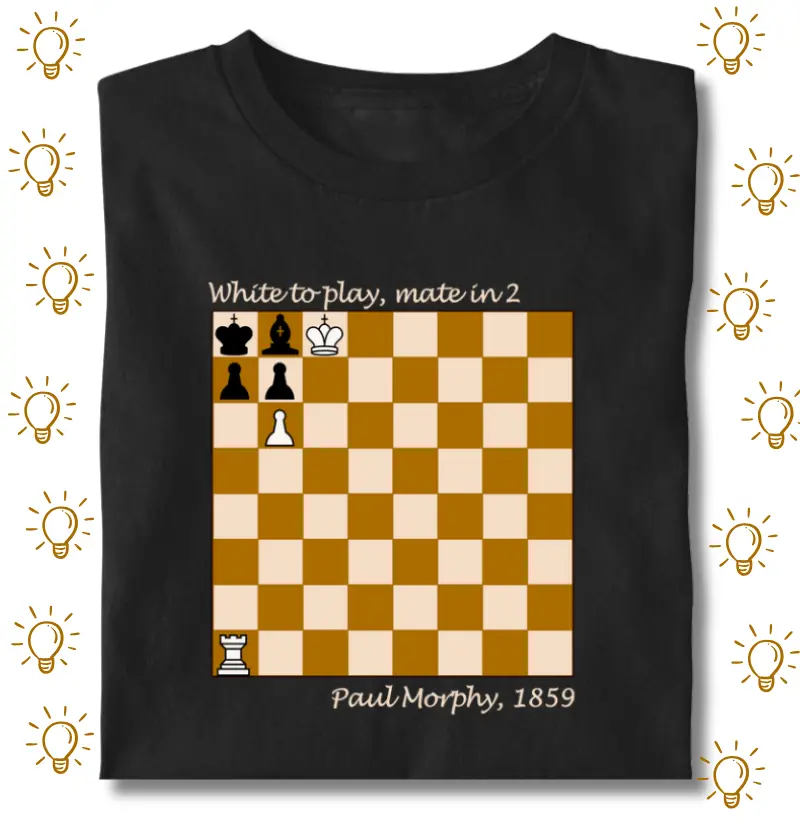Composição Paul Morphy 1859 (Solucionismo)