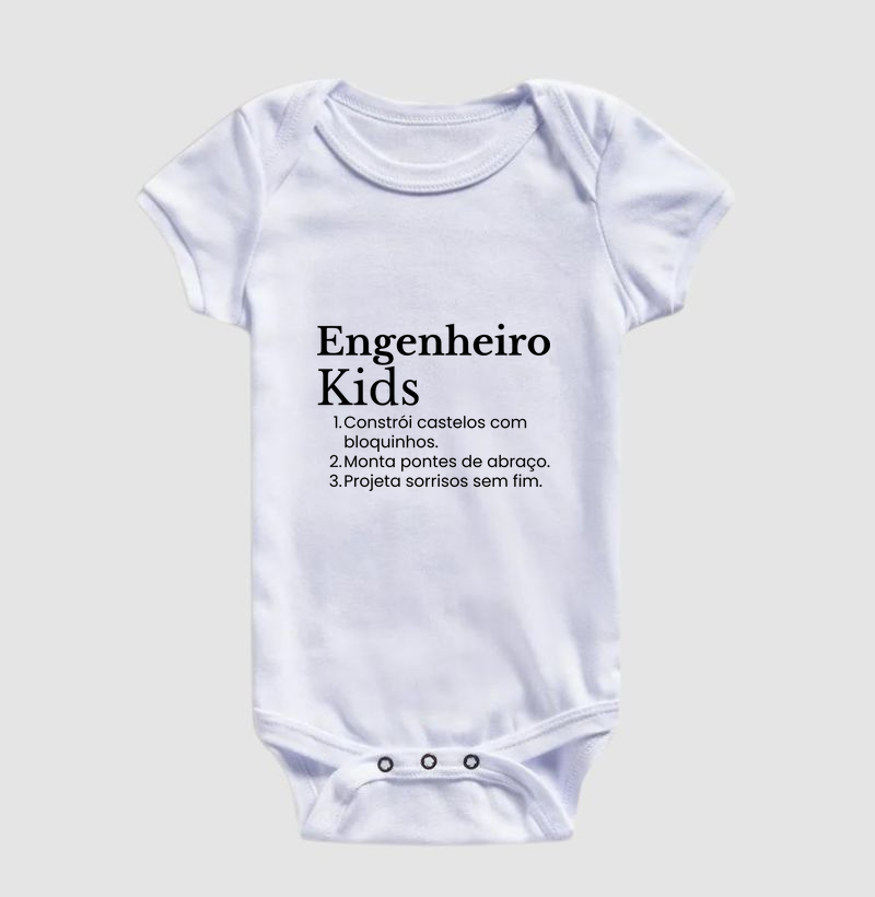 Engenheiro Kids - definição (body bebê)