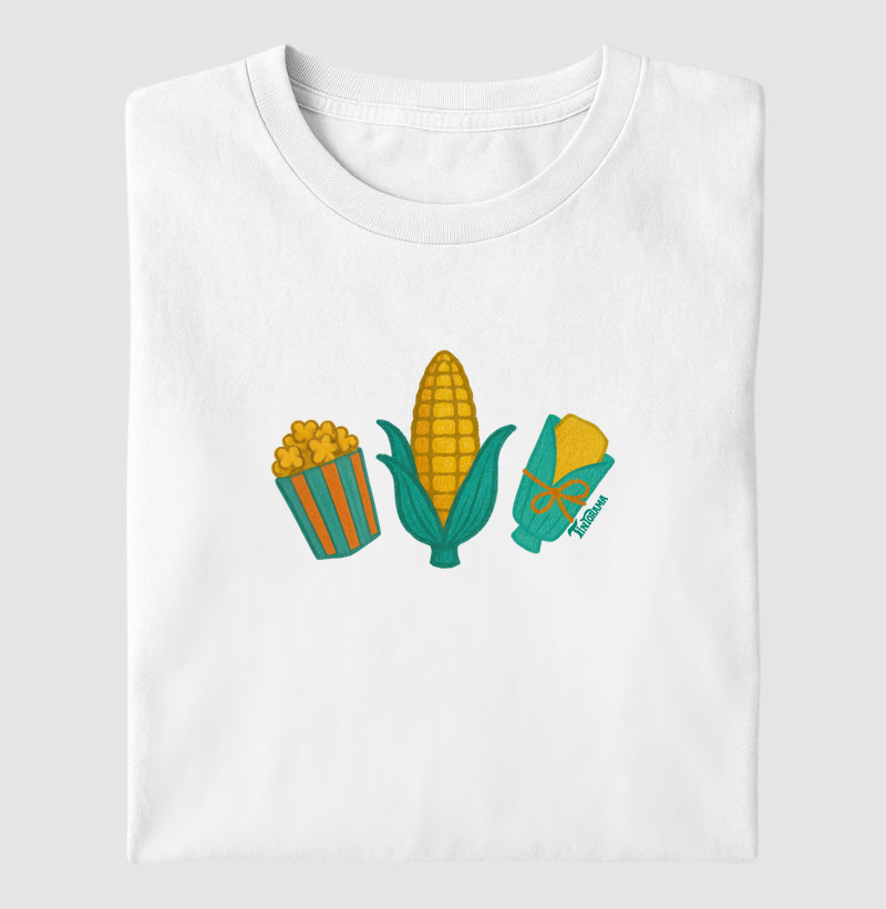 Camiseta "Milhos"