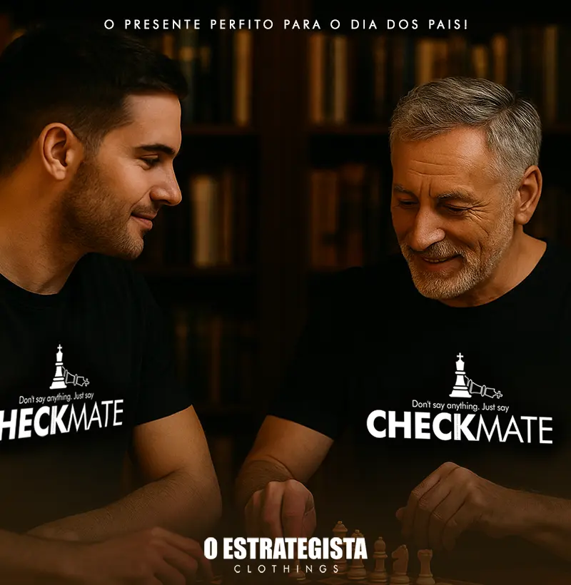 Don't say anything. Just say checkmate!