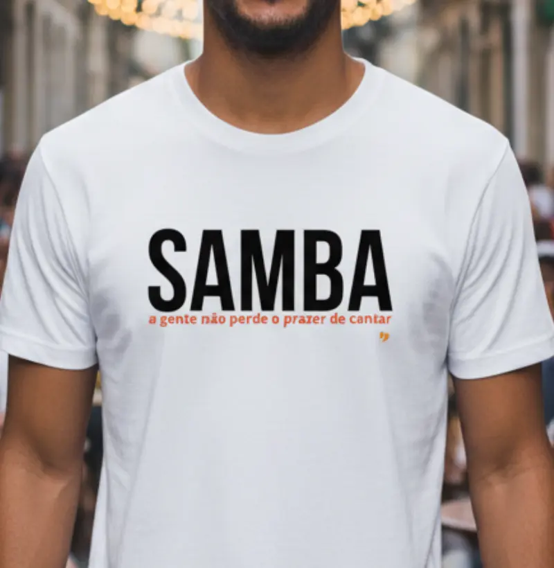 Samba, a gente não perde o prazer de cantar