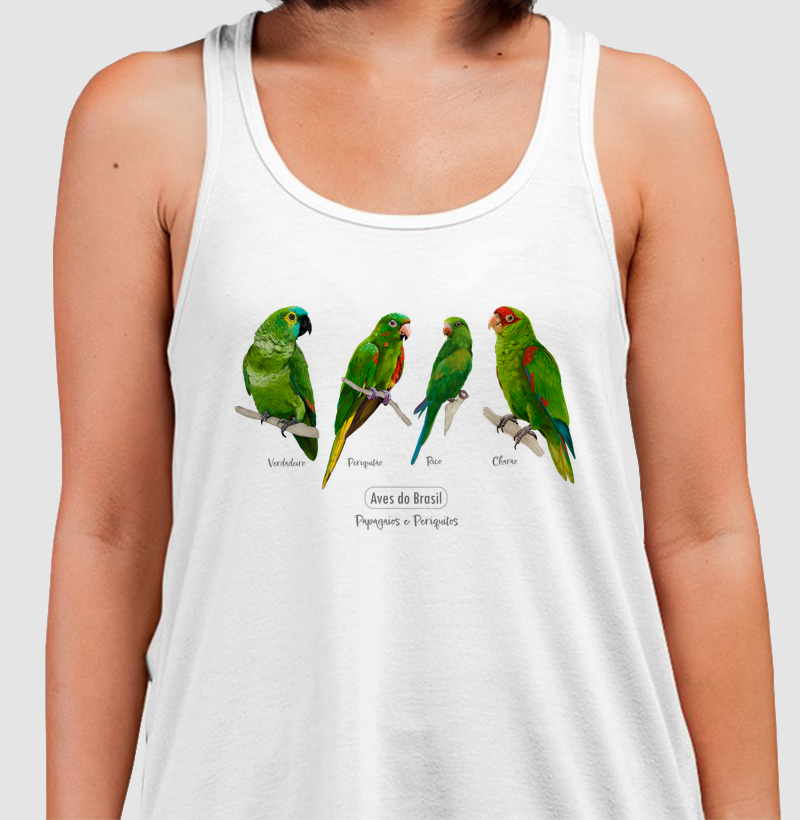 Aves do Brasil - Coletivo Psitas Verdes - Regata