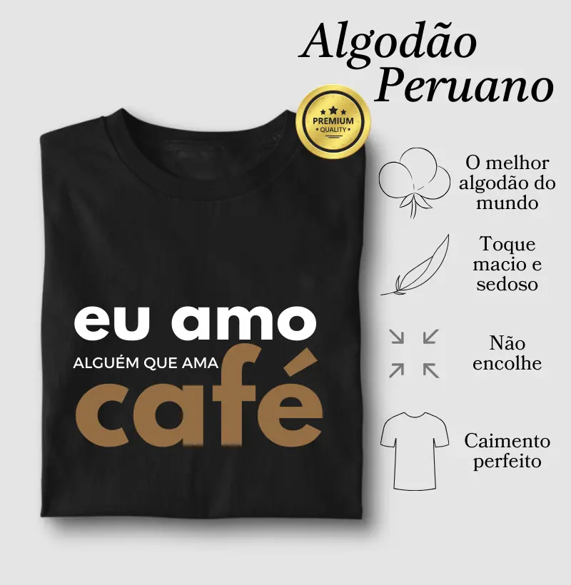 Eu amo alguém que ama café