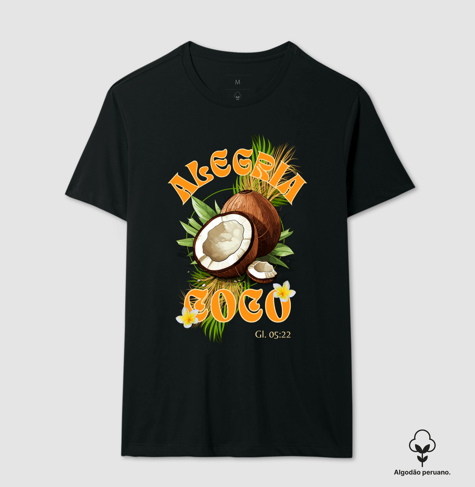 🥥 T-shirt COCO - Coleção Doce Fruto 🥥