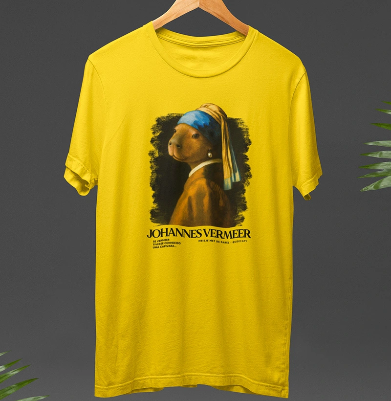 Johannes Vermeer - Capivara de Brinco