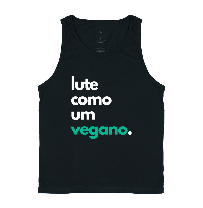 lute como um vegano