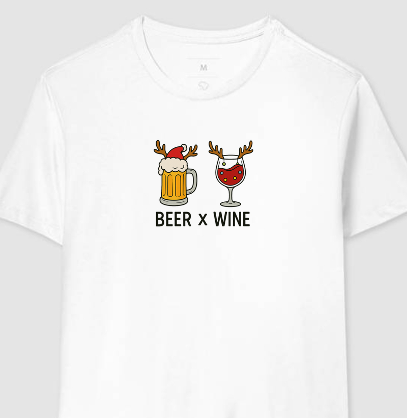 Camiseta - Beer x Wine
